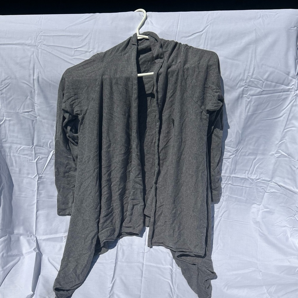 Grey cardigan